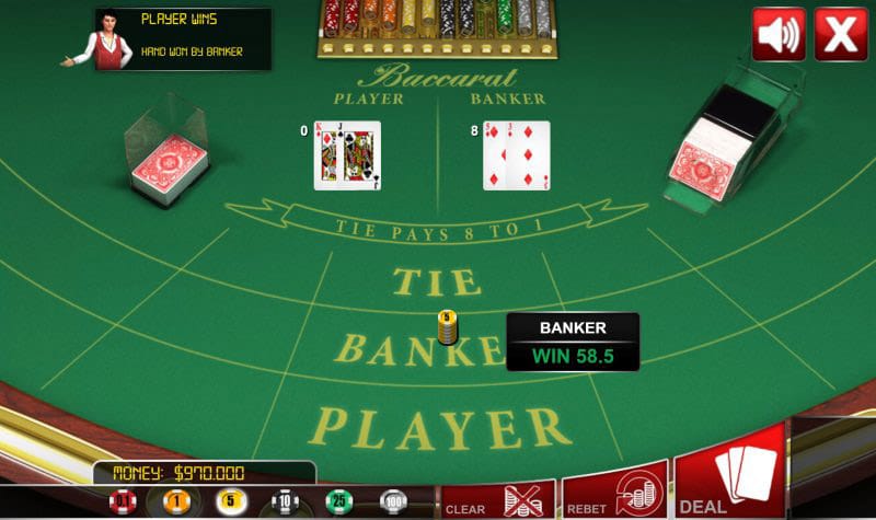 có thể tiến hành đặt xen kẽ khi tham gia chơi game bài Baccarat